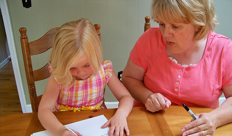 Helping Children Write Their Names